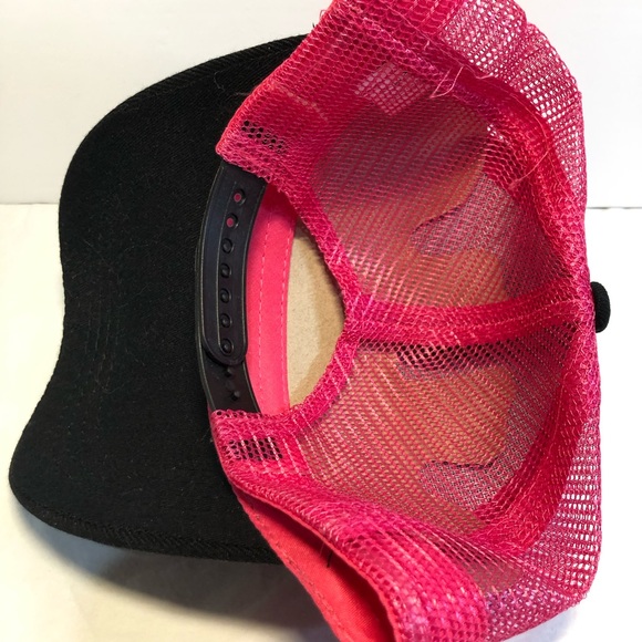 Ladies Ball Cap 1971 Live to Ride Ride to Live mess Snapback New Motorcycle pink - Picture 6 of 10